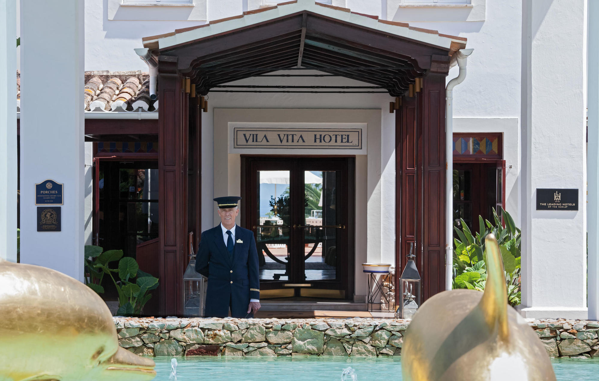 Vila Vita Parc Armacao de Pera Ngoại thất bức ảnh Entrance to the hotel